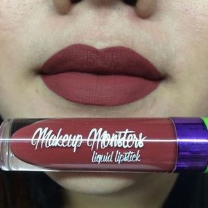 Makeup Monsters Liquid Matte Lipstick in Brickhaus